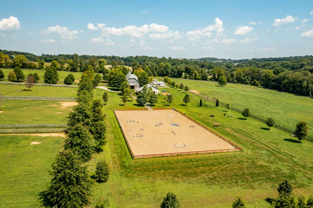 Aerial view of Durunda Farms